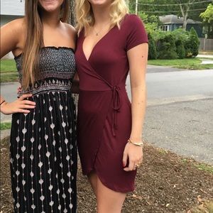Pacsun wrap dress